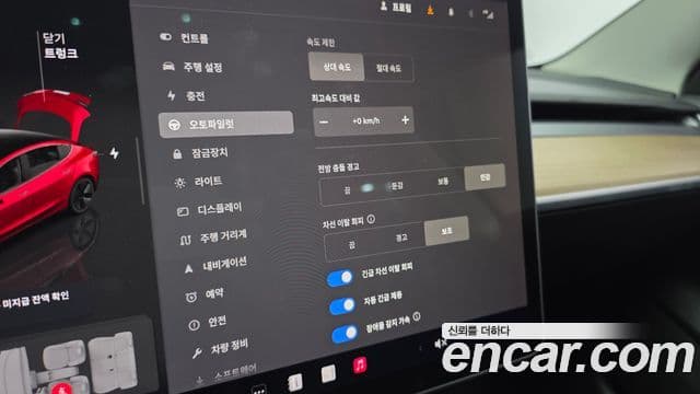 Tesla 모델 3 - Опции