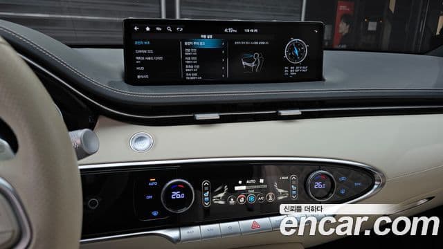 Genesis 일렉트리파이드 GV70 - Опции